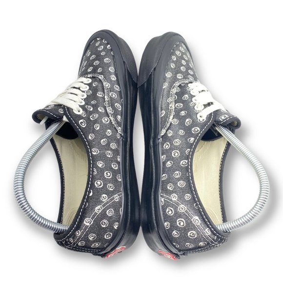 Vans Vault OG Authentic LX swirl black shoes sneakers Mens size 9 / women's 10.5 - Picture 3 of 8